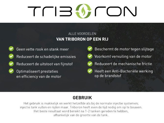 Triboron 2-takt Injection 500ml 2 flessen product